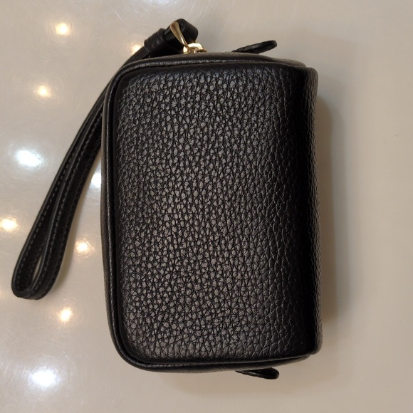 Coach Black Leather Wristlet - Picture 2 of 5